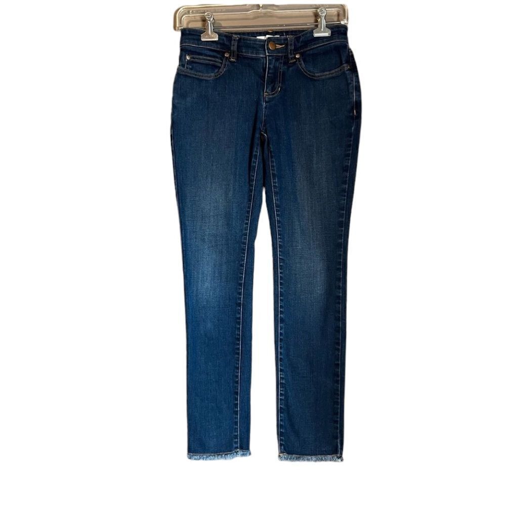 Eileen fisher dark wash petite jeans